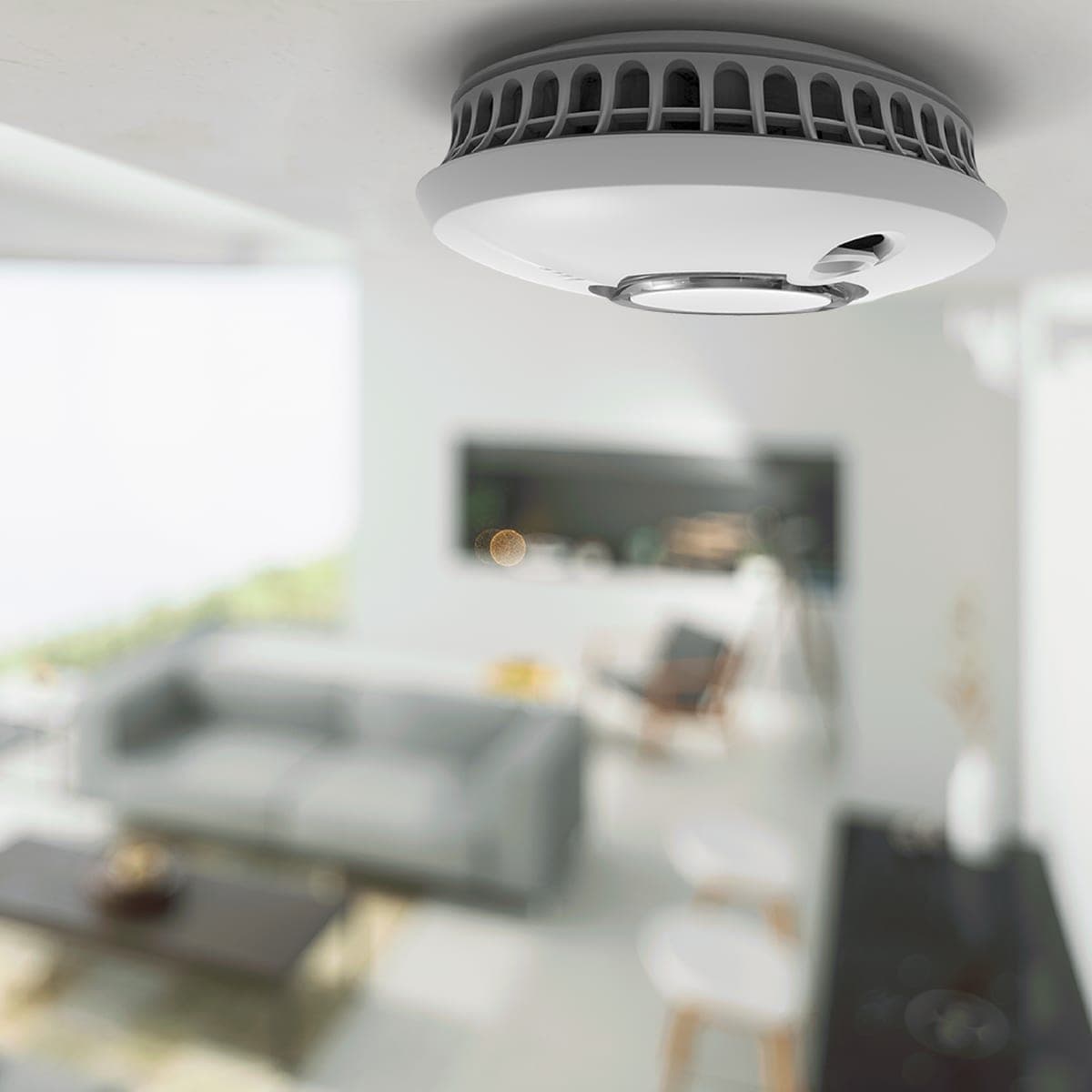 Rauchwarnmelder mit Thermosensoren, funkvernetzbar – Ansicht 4 von 4