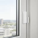 Funk-Kontaktmelder an einem Fenster