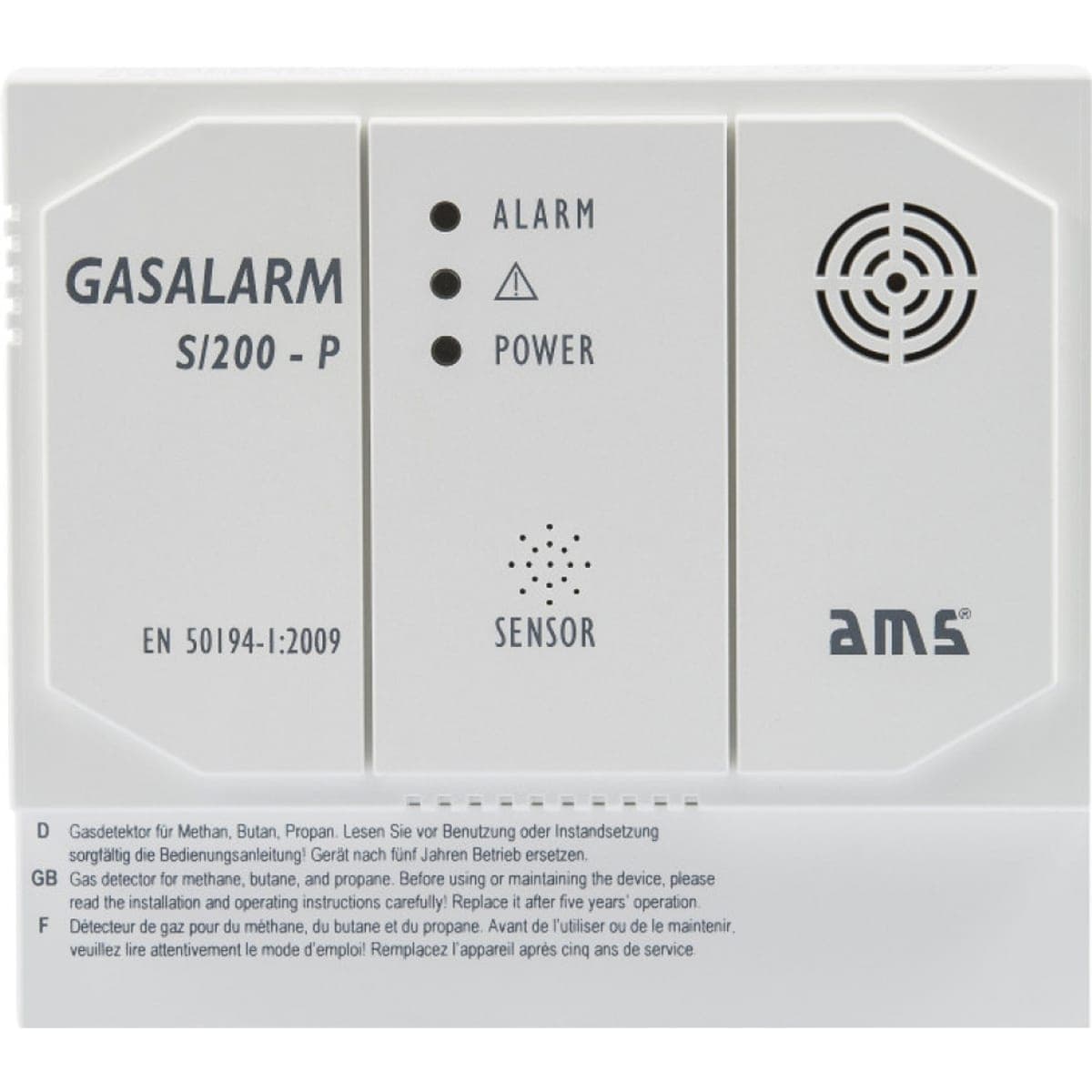 Gasmelder mit Relaisausgang – Ansicht 2 von 4